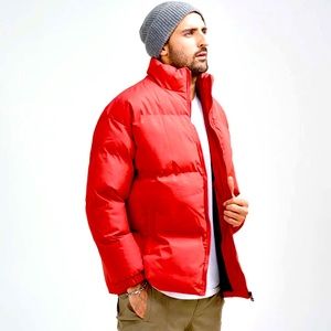 NWOT MENS Woolrich red puffer